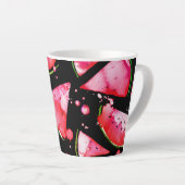 Tasse Latte Aquarelle 2 (Angle droit)