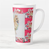 Tasse Latte Aquarelle allemande Spitz Pomeranian Chien Latte M (Droite)