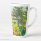 Tasse Latte Aquarelle d'automne (Droite)