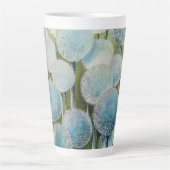 Tasse Latte Aquarelle du champ de souhaits (Devant)