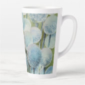 Tasse Latte Aquarelle du champ de souhaits (Droite)