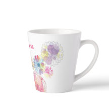Aquarelle florale personnalisée