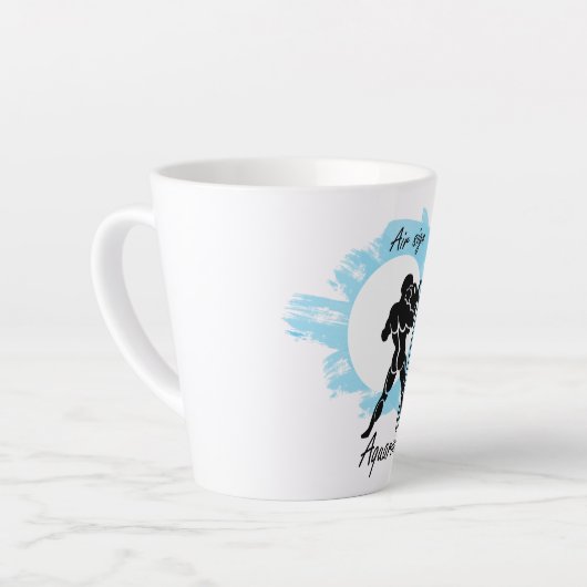 Tasse Latte Aquarius (Angle gauche)