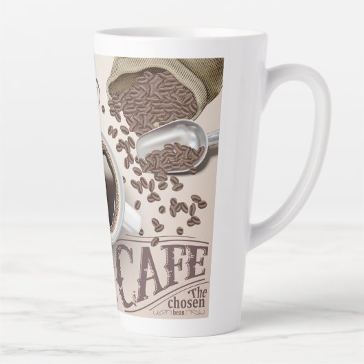 Tasse Latte Arabica Café (Droite)