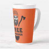 Tasse Latte Arboriste Tree Surgeon (Angle droit)
