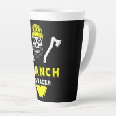 Tasse Latte Arboriste Tree Surgeon (Angle droit)