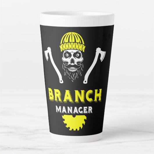 Tasse Latte Arboriste Tree Surgeon (Devant)