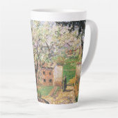 Tasse Latte Arbre à prune, Eragny Camille Pissarro (Angle droit)