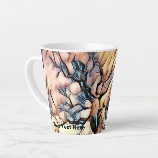 Tasse Latte Arbre à tempête (Angle gauche)