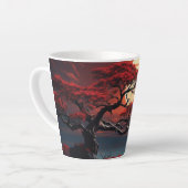 Tasse Latte Arbre bonsaï (Angle gauche)