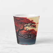 Tasse Latte Arbre bonsaï (Devant)
