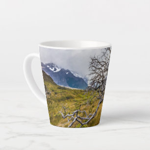 Tasse Latte Arbre brûlé, Torres del Paine, Chili