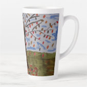 Tasse Latte Arbre d'automne (Droite)