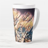 Tasse Latte Arbre de la tempête (Angle droit)