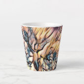 Tasse Latte Arbre de la tempête (Devant)