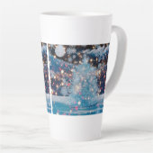 Tasse Latte Arbre de Noël Magique (Angle droit)
