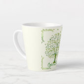Tasse Latte Arbre de vie (Angle gauche)