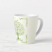 Tasse Latte Arbre de vie (Angle droit)