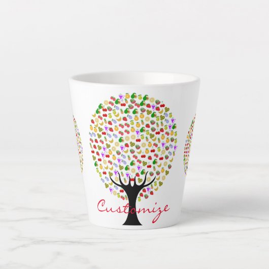 Tasse Latte Arbre multifruit Thunder_Cove (Devant)
