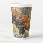Tasse Latte Arbre rose (Devant)