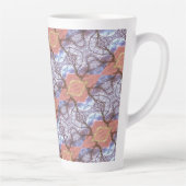 TASSE LATTE ARBRES ET CHAMPS MOTIF (Droite)