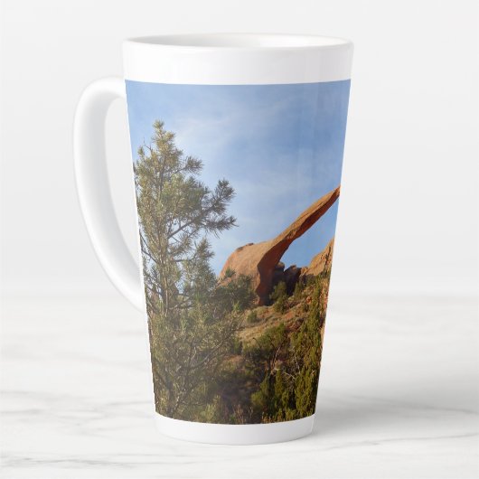 Tasse Latte Arc paysager au Parc national des Arches (Angle gauche)