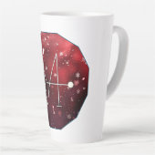 Tasse Latte Archangel Gabriel Sigil (Angle droit)