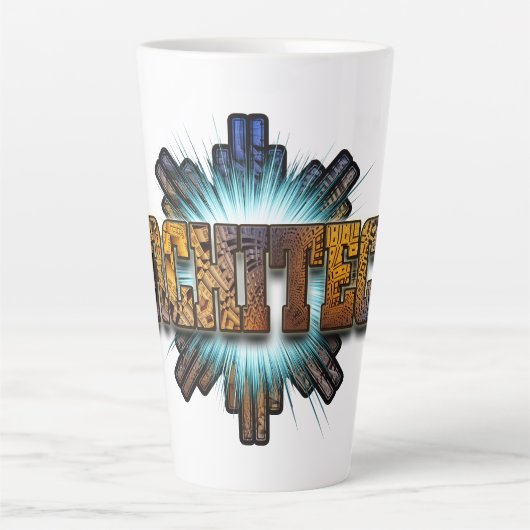 Tasse Latte Architecte DTW Architectes Merch (Devant)