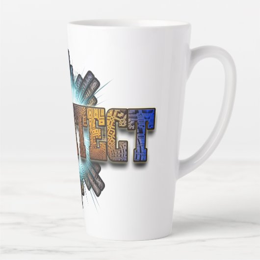 Tasse Latte Architecte DTW Architectes Merch (Droite)