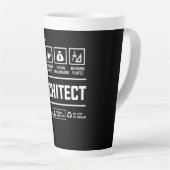 Tasse Latte Architecte Gestion des informations Architecture M (Angle droit)