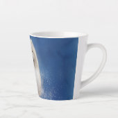Tasse Latte Ari la collection Samoyed BLUE (Droite)