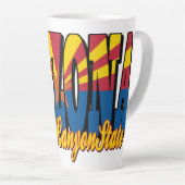 Tasse Latte Arizona the Grand Canyon State (Angle droit)