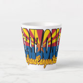 Tasse Latte Arizona the Grand Canyon State (Devant)