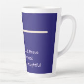 Tasse Latte Arlo Boy Personalized Name Definition (Droite)