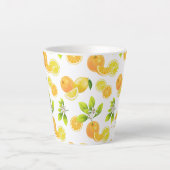 Tasse Latte Arômes d'agrumes Oranges et citrons Patten (Devant)