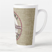 Tasse Latte Arrêt du pont Retro Alabama (Droite)