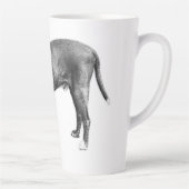 Tasse Latte Arrivée Au Calme - Pose Côtière À Oeil Doux (Droite)