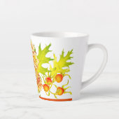 Tasse Latte Arrivée d'automne sur une petite tète (Droite)