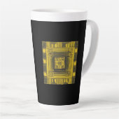 Tasse Latte art AI Golden Square (Angle droit)