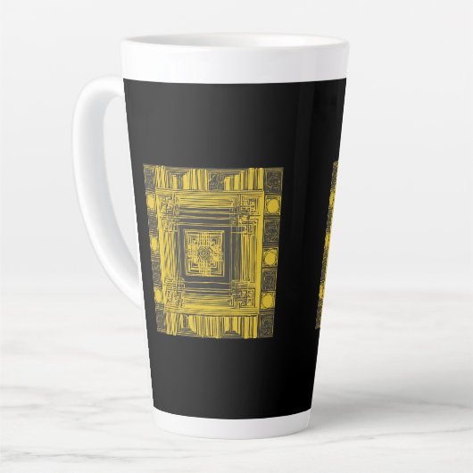 Tasse Latte art AI Golden Square (Angle gauche)