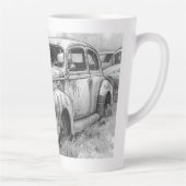 TASSE LATTE ART AUTOMOBILE (Droite)