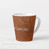 Tasse Latte Art Brown occidental (Angle droit)