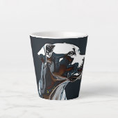 Tasse Latte Art Canin (Devant)