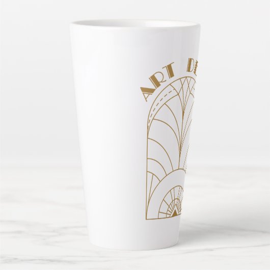 Tasse Latte Art déco (Devant)