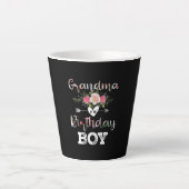 Tasse Latte Art Mère | Grand-Mère D'Un Enfant Anniversaire Ann (Devant)