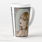 Tasse Latte Art Nouveau (Angle droit)
