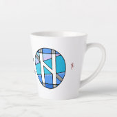 Tasse Latte Art Nouveau Hagalaz Rune of CHANGE ! (Droite)