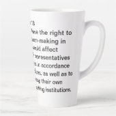 Tasse Latte Article 18 de la RIPDE (Droite)