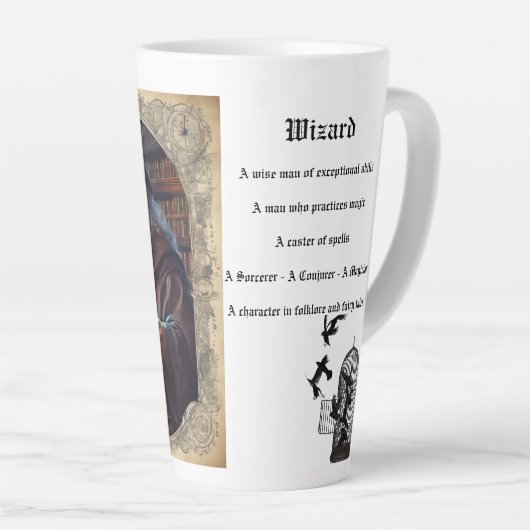 Tasse Latte Assistant (Angle droit)