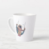 Tasse Latte Astronaute (Angle gauche)